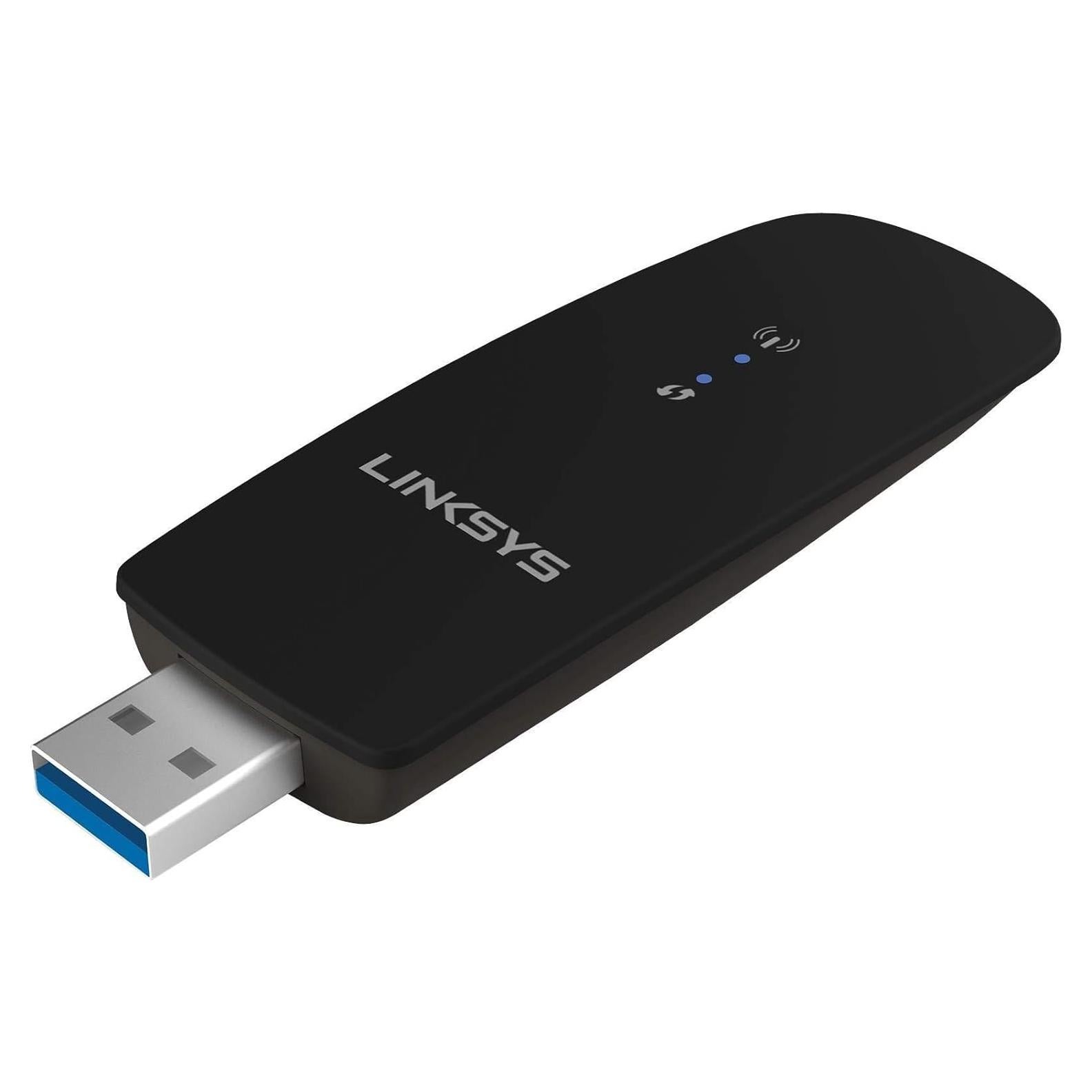 Adaptador de Red Inalámbrico Linksys WUSB6300 AC1200 USB 3.0
