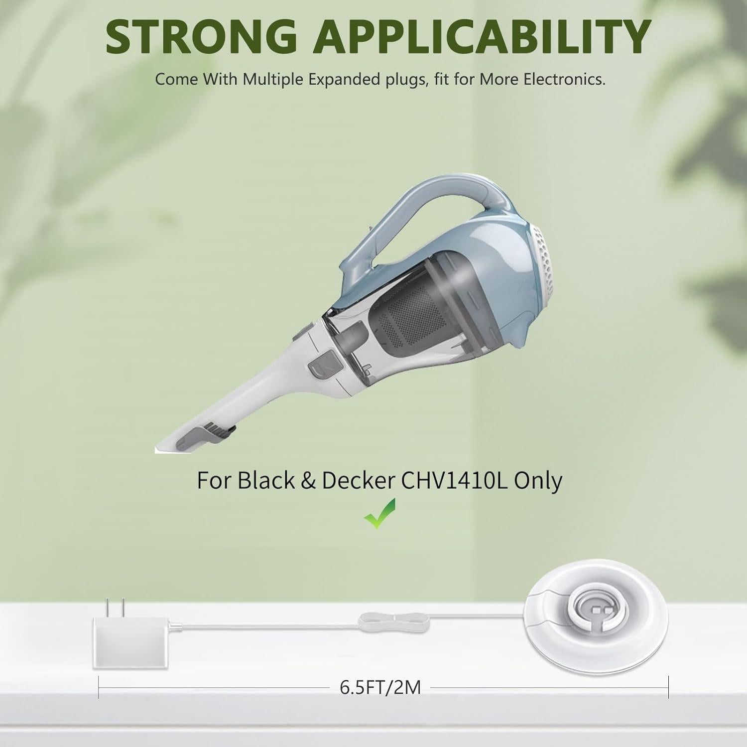 Cargador Black and Decker CHV1410L 23V 400mA Reemplazo