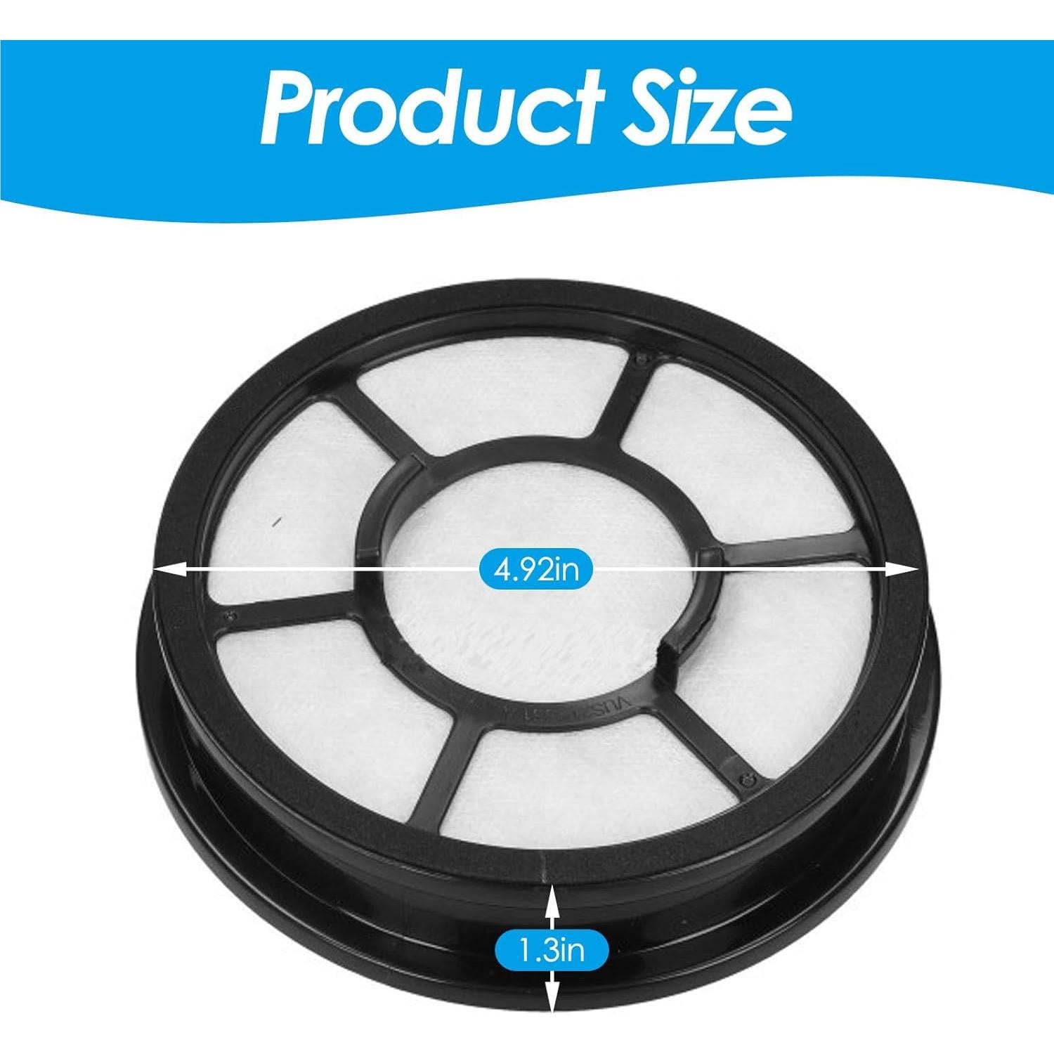 Paquete de 2 Filtros HEPA ANBOO para Aspiradoras Black+Decker