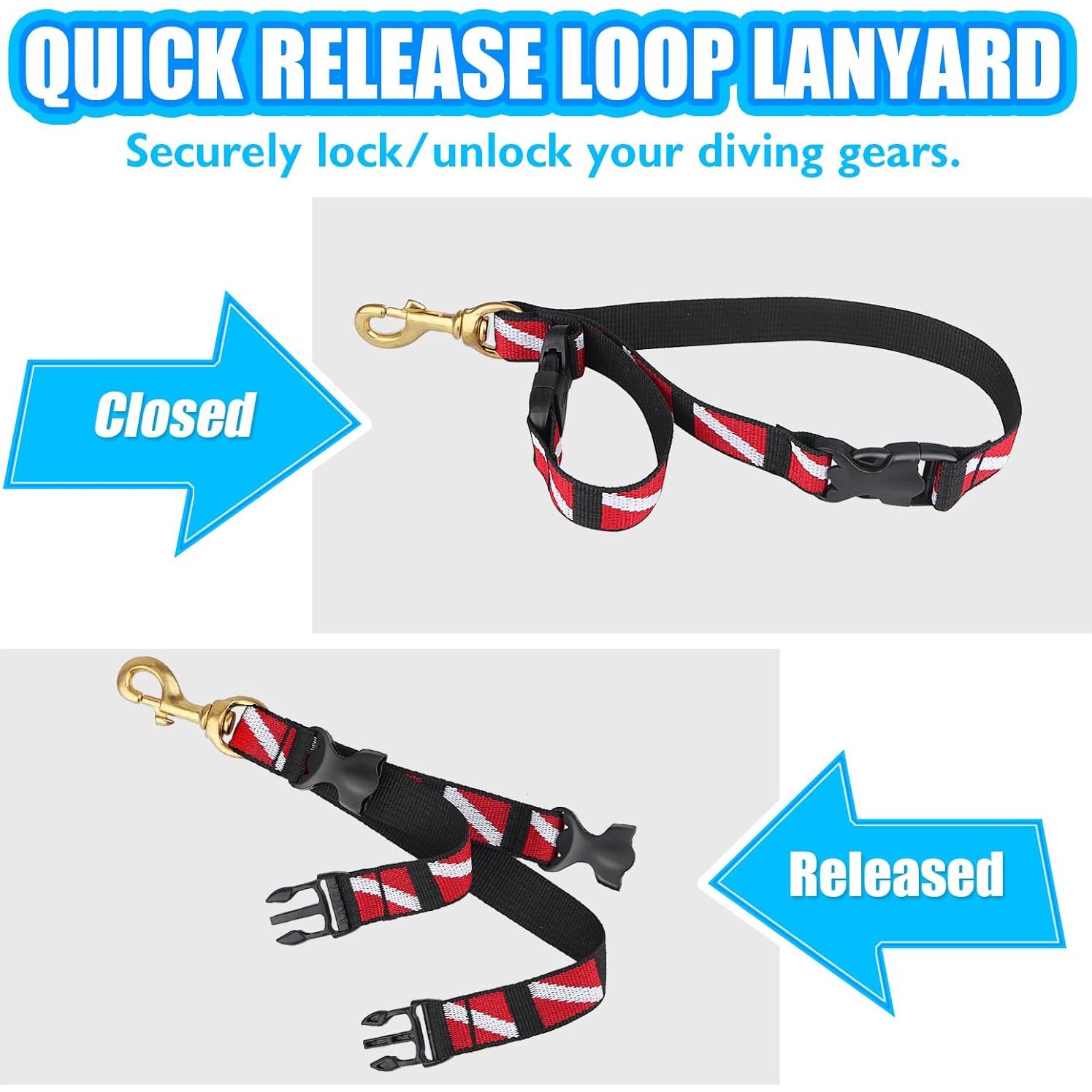 Soporte para Aletas y Máscara OVOVFANY con Correa de Nylon