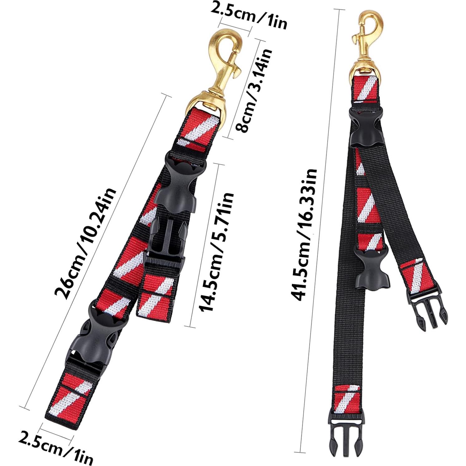 Soporte para Aletas y Máscara OVOVFANY con Correa de Nylon