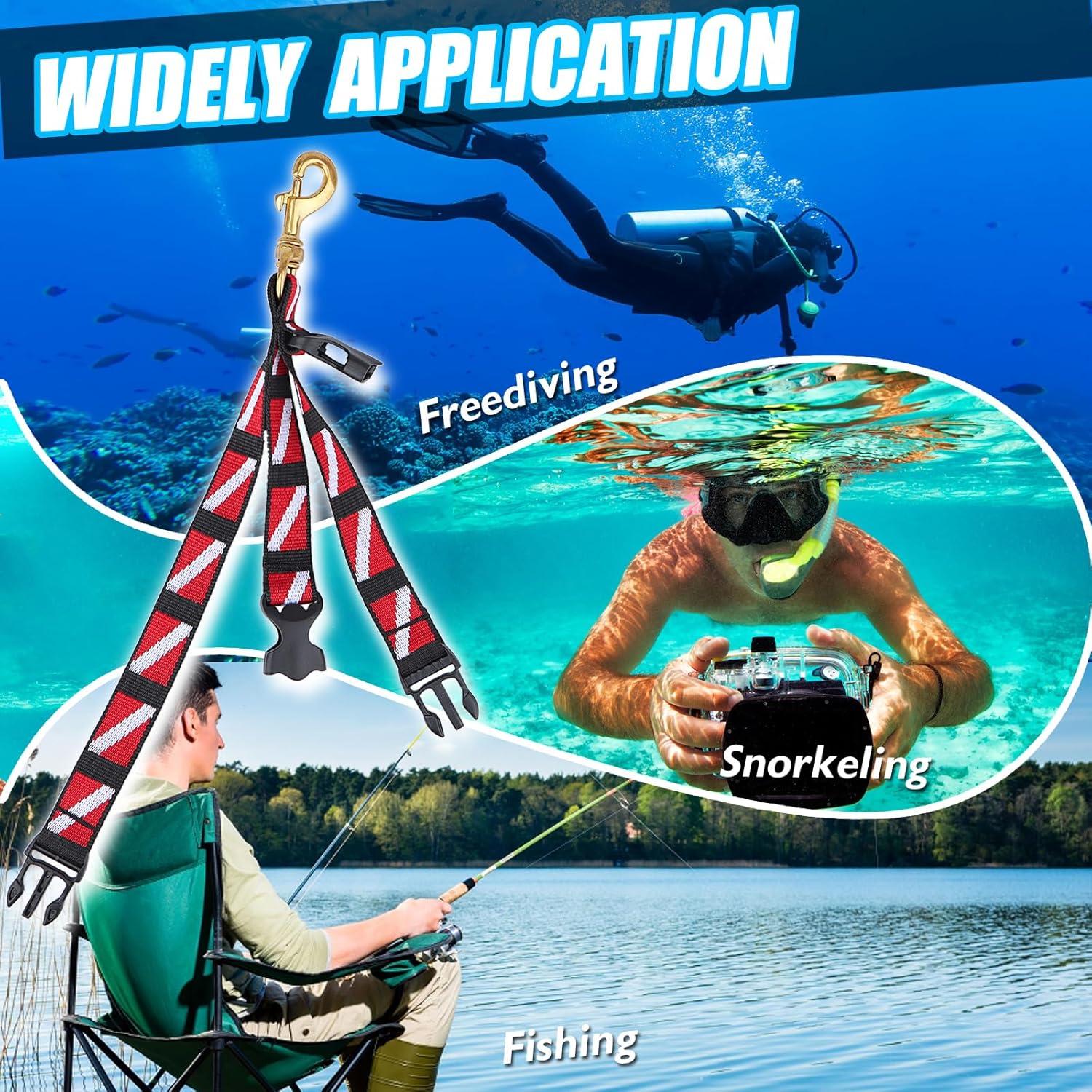 Soporte para Aletas y Máscara OVOVFANY con Correa de Nylon