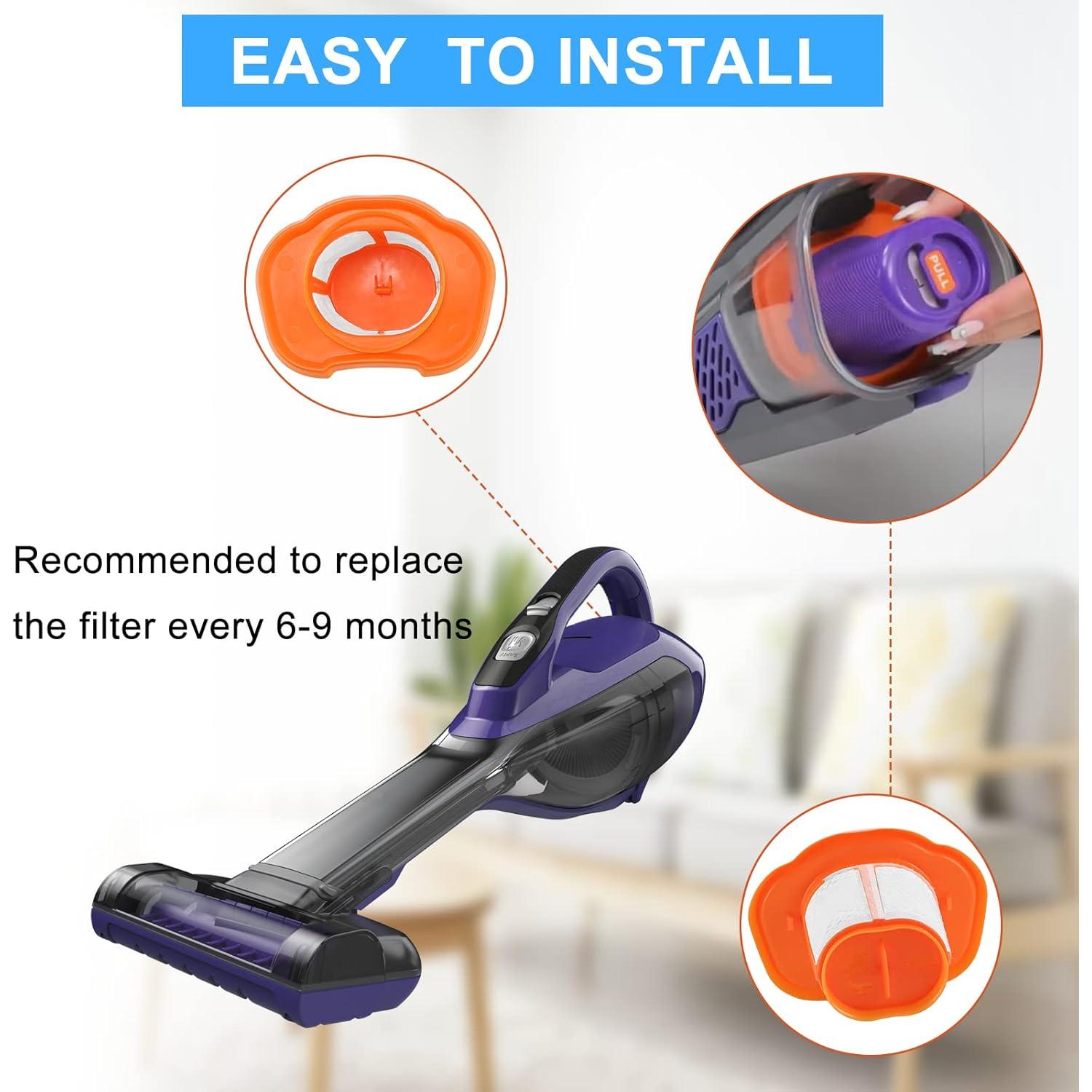 Filtro Reemplazo LUXRILIX HHVKF10 para Aspiradora Black & Decker