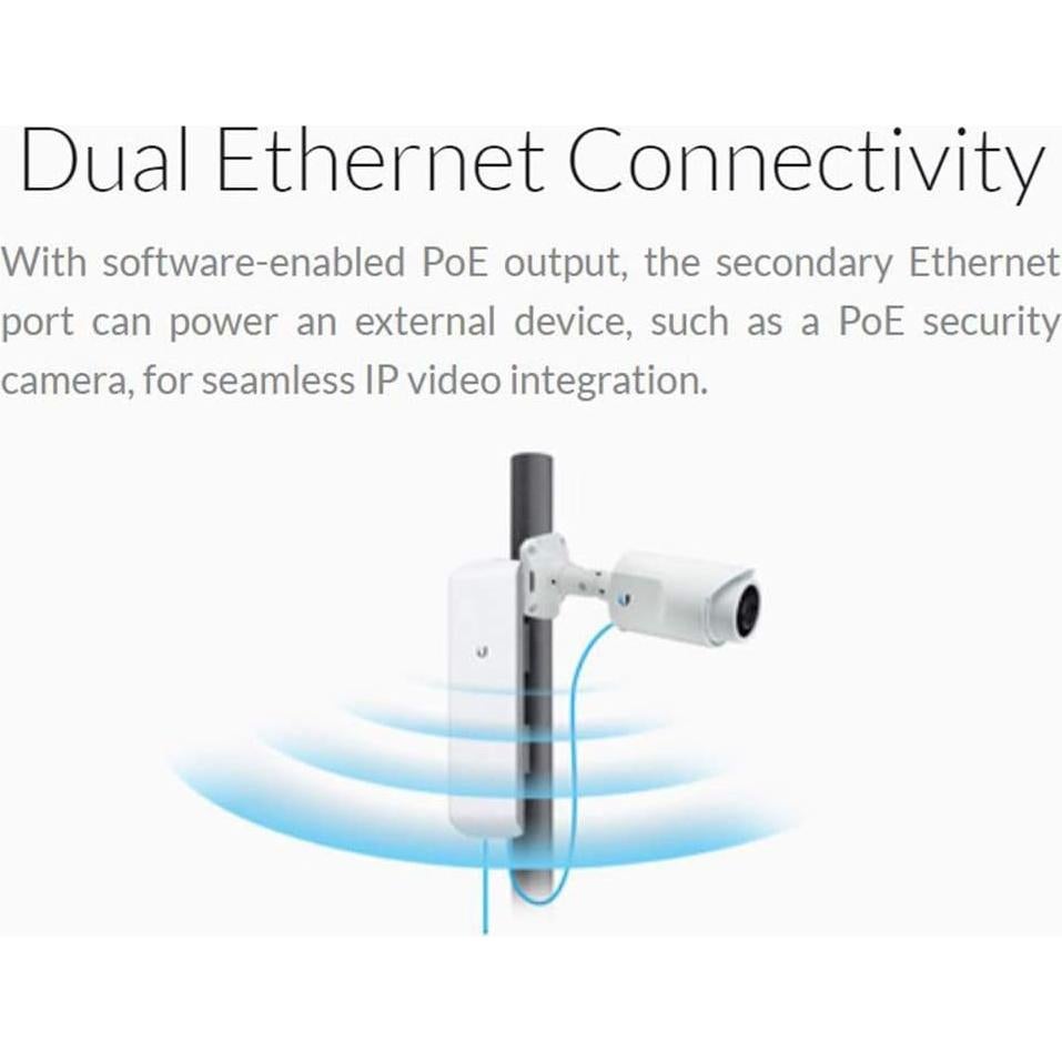 Paquete de 2 NanoStation M5 Ubiquiti 5GHz 150Mbps 15km