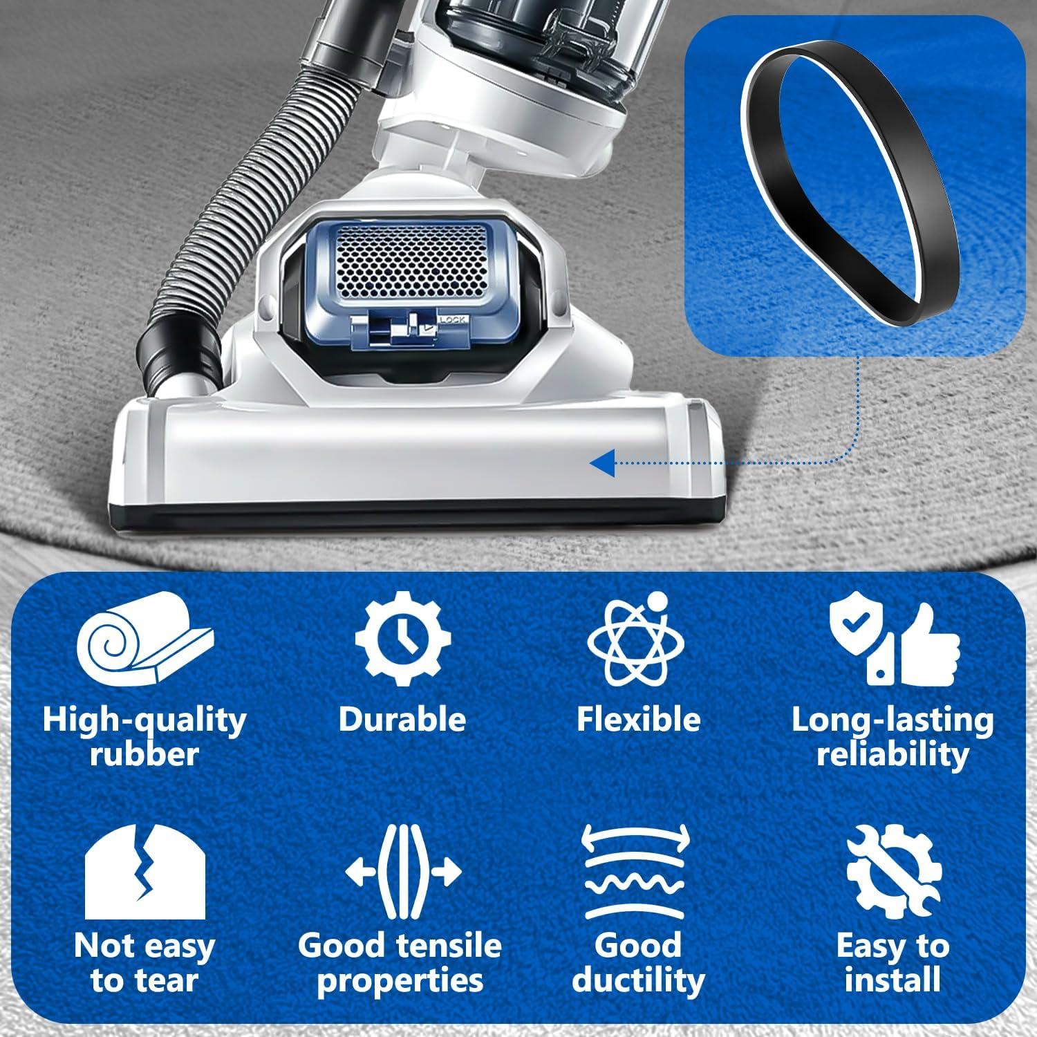 Cinturones de Aspiradora Genérico 2-Pack Reemplazo Black & Decker