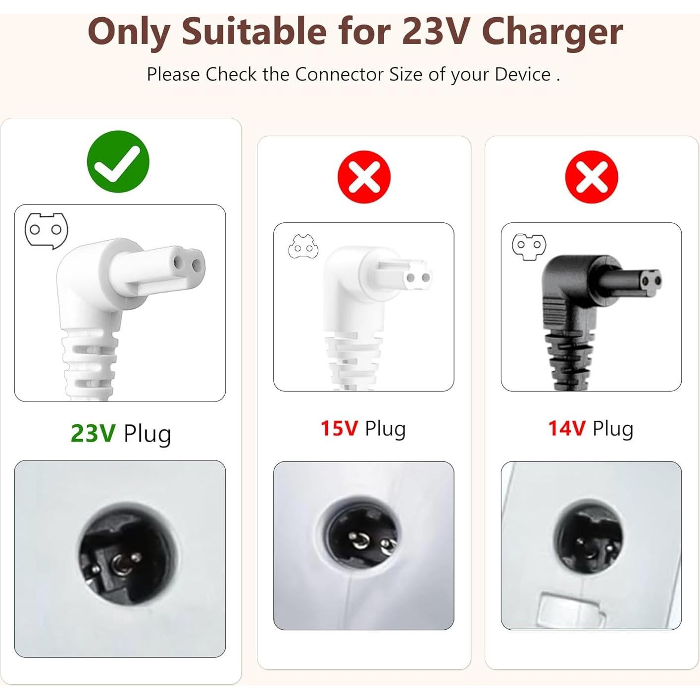 Cargador Reemplazo 23V Black Decker Dustbuster N511997