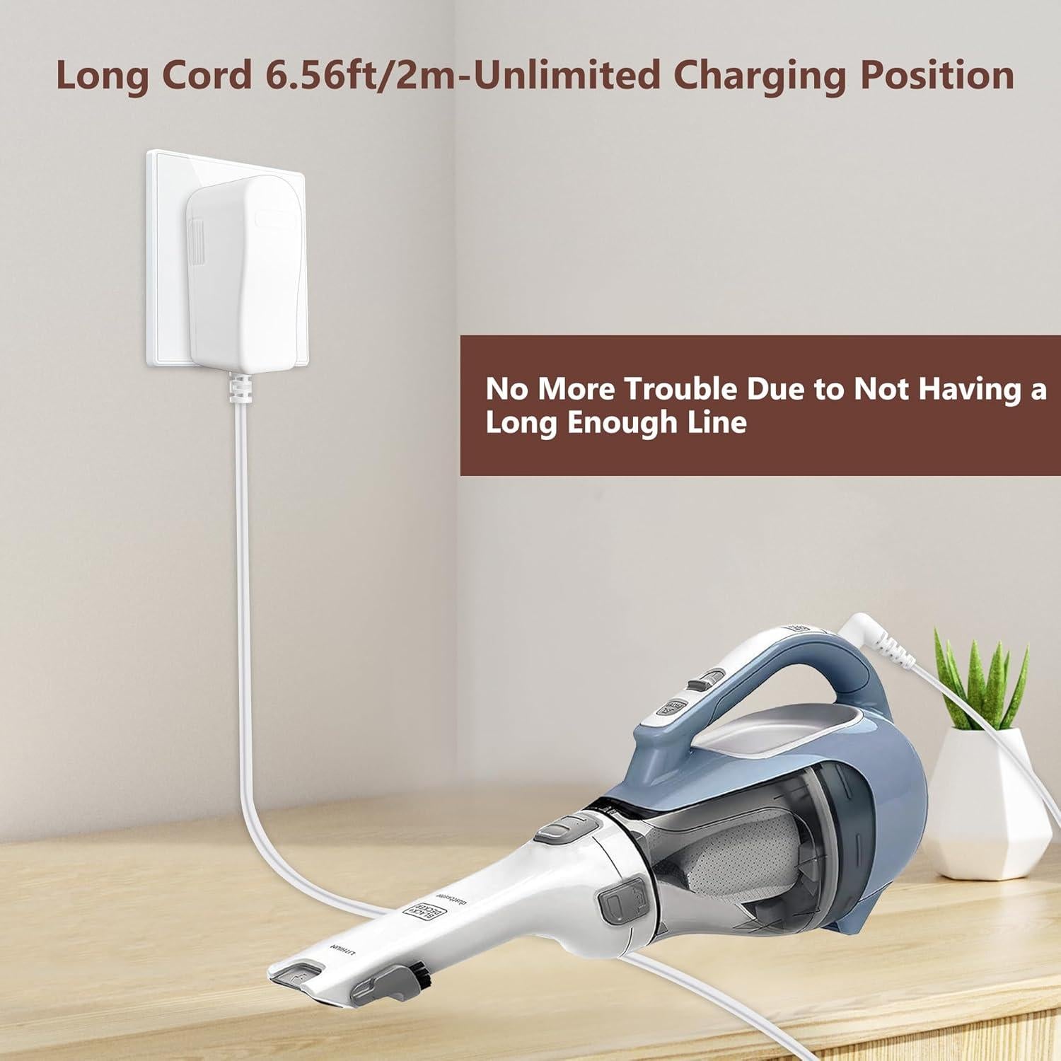 Cargador Reemplazo 23V Black Decker Dustbuster N511997