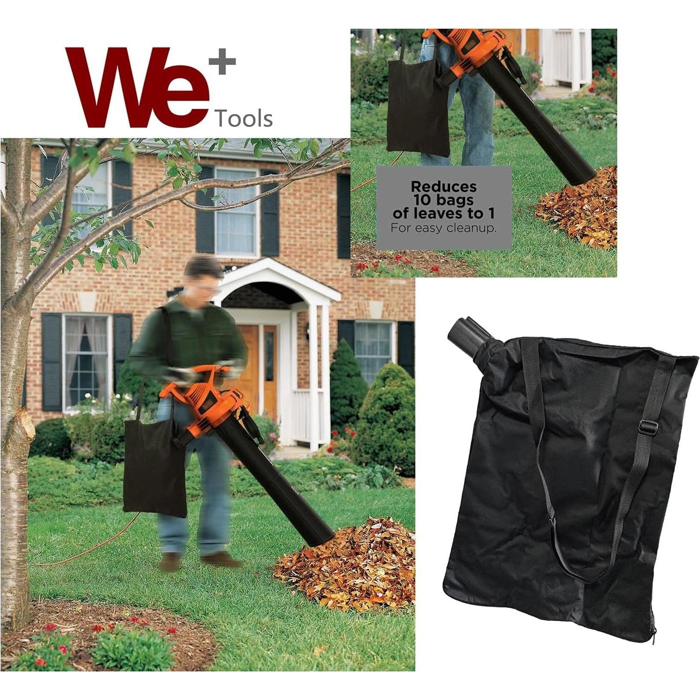 Bolsa de Hombro WETOOLPLUS para Soplador Black & Decker