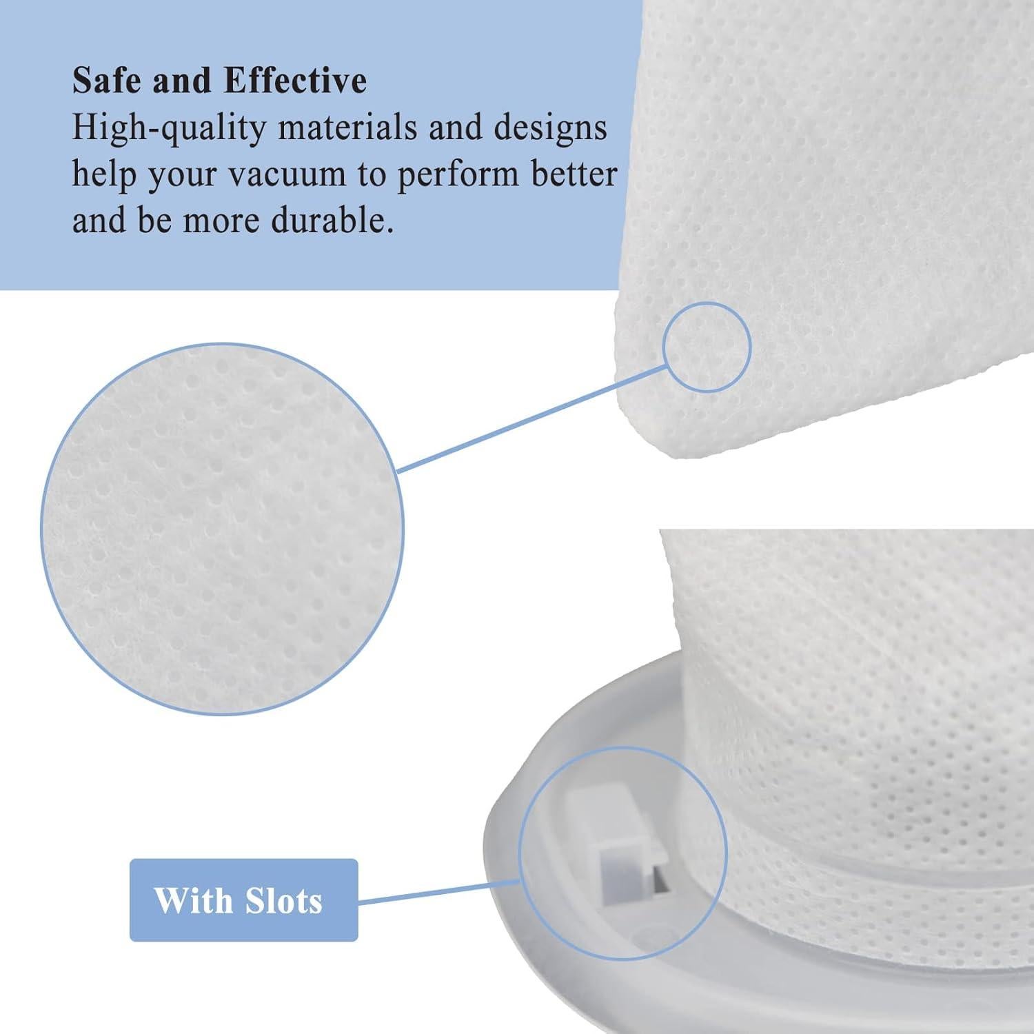 Paquete de 6 filtros Aolleteau HNVCF10 para aspiradoras Black+Decker