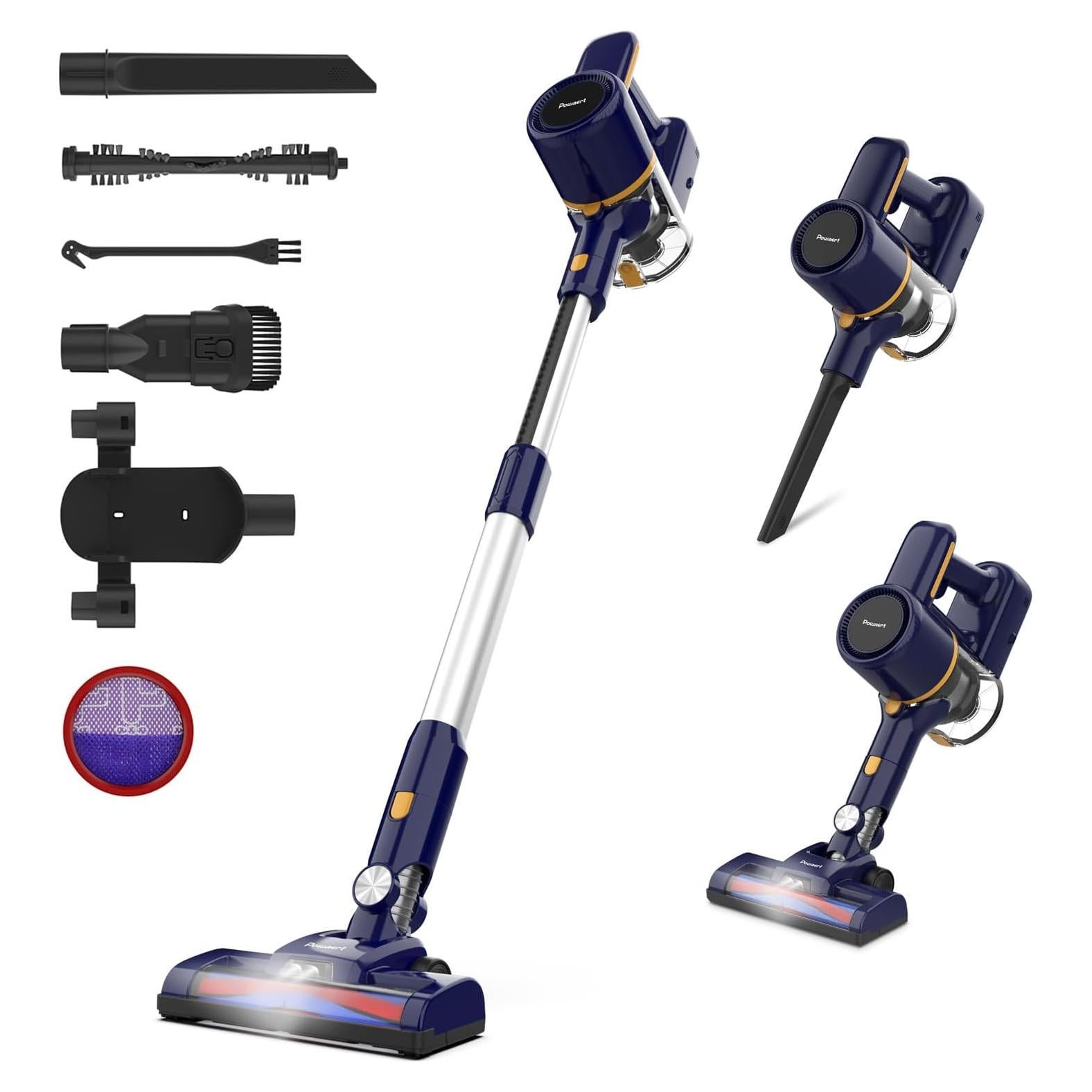 Aspiradora Inalámbrica Powaert N7S 6 en 1 Ligera 1,36 kg