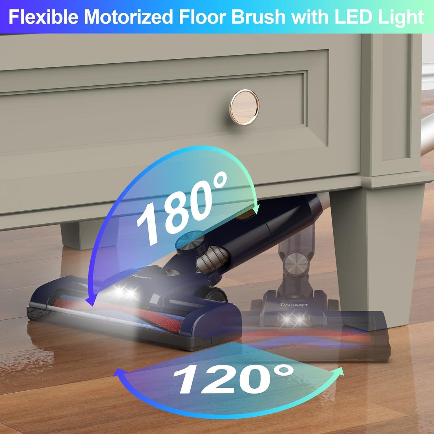 Aspiradora Inalámbrica Powaert N7S 6 en 1 Ligera 1,36 kg