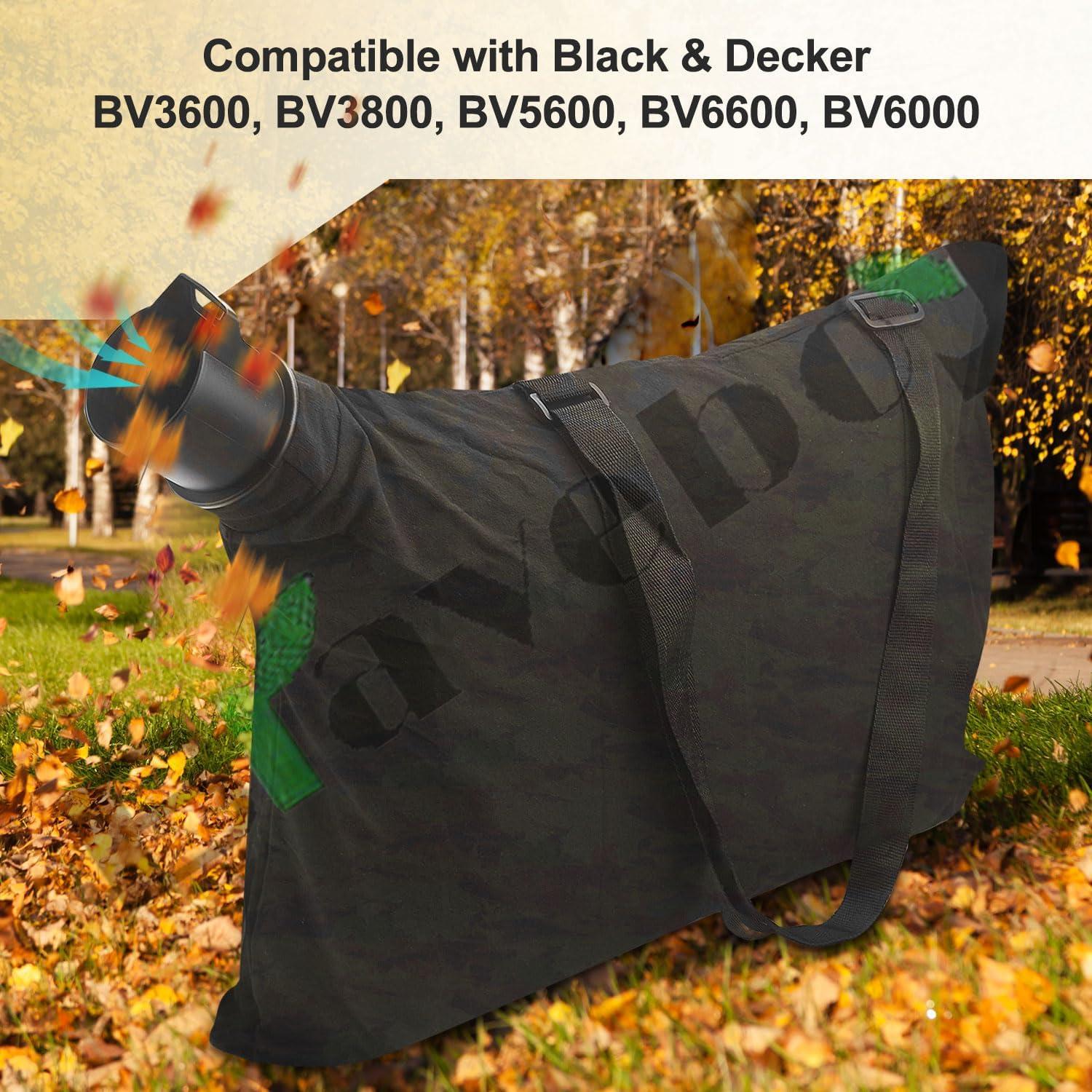 Braveboy 90560020-01 Leaf Blower Shoulder Bag, Compatible with Black & Decker 90560020 90539053, Fits Model LH4500 BV3600 BV3800 BV6000 BV5600 BV6600