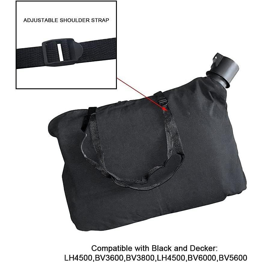 Braveboy 90560020-01 Leaf Blower Shoulder Bag, Compatible with Black & Decker 90560020 90539053, Fits Model LH4500 BV3600 BV3800 BV6000 BV5600 BV6600