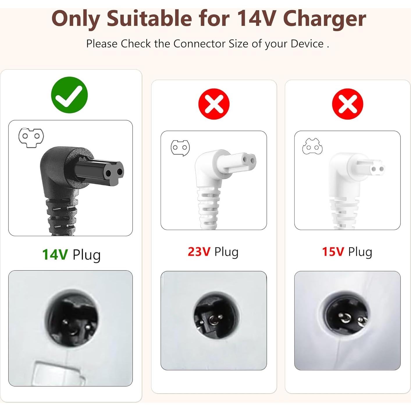 Cargador Black and Decker 14V para Aspiradora de Mano