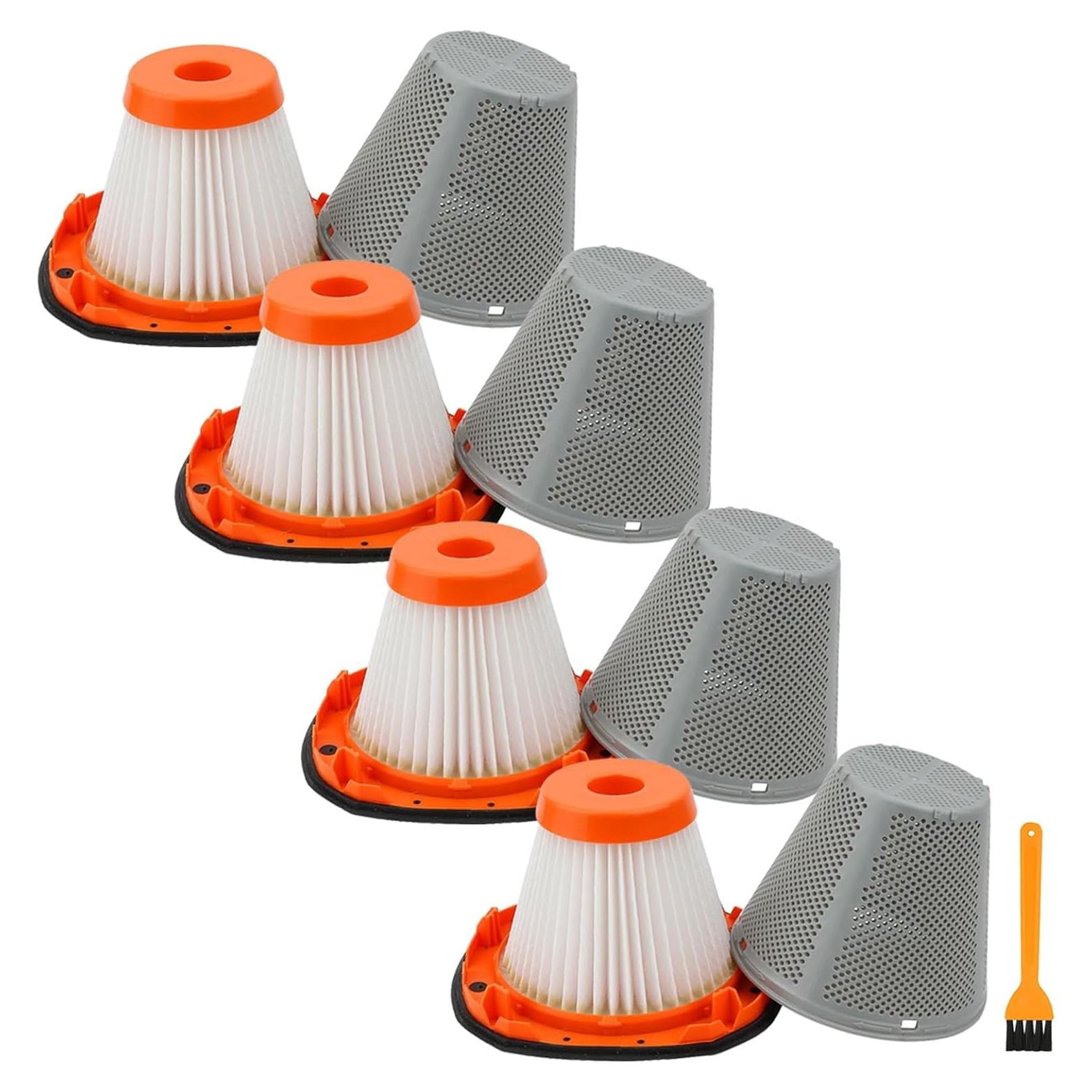4 Filtros Reemplazo Alrens para BLACK+DECKER 20V Dustbuster