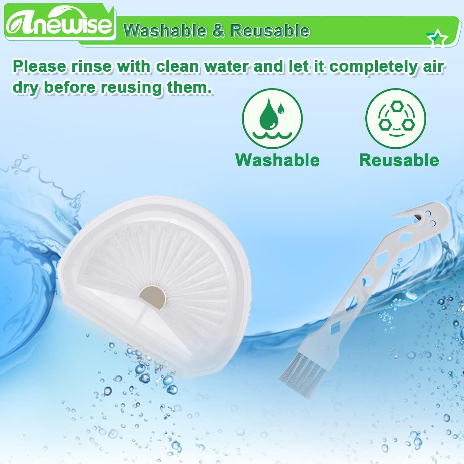 Paquete de 4 Filtros HEPA Anewise VLPF10 para Aspiradora Black and Decker