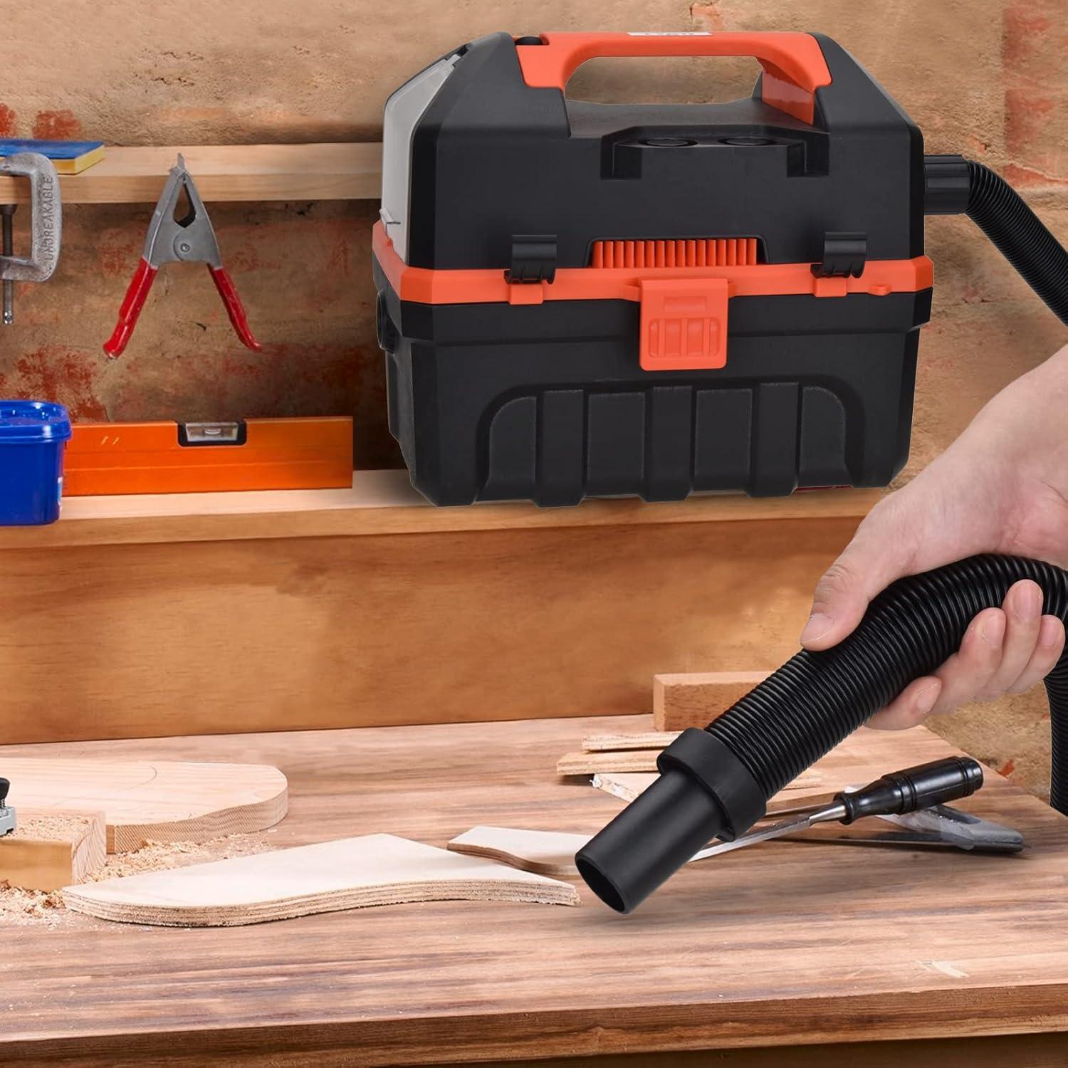 Aspiradora Inalámbrica LIGO 20V 10L Húmeda/Seca Portátil