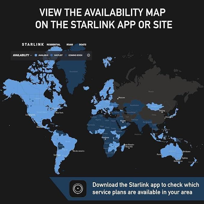 Kit Internet Satelital Starlink Gen 3 - Antena + Router Wi-Fi 6