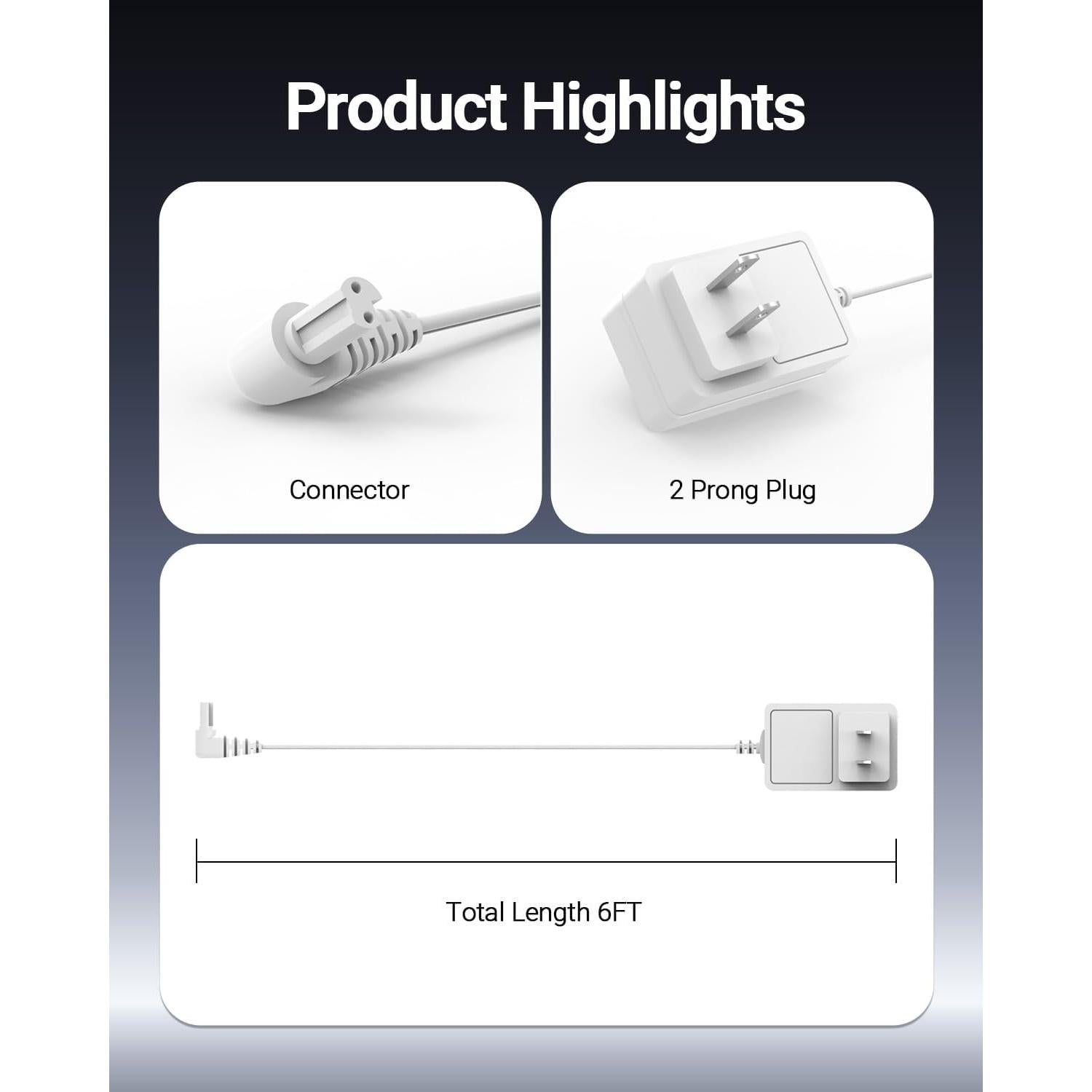 Cargador 23V Zondol para aspiradora Black & Decker