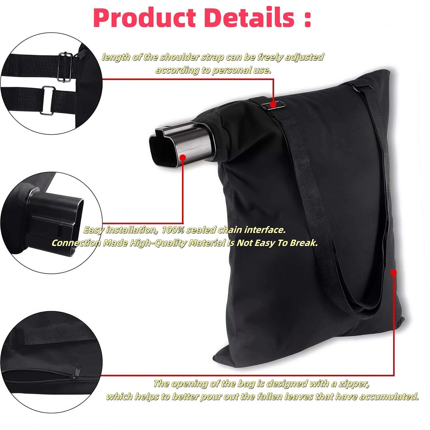 Bolsa de Hojas Duheri 5140125-95 Compatible Black & Decker