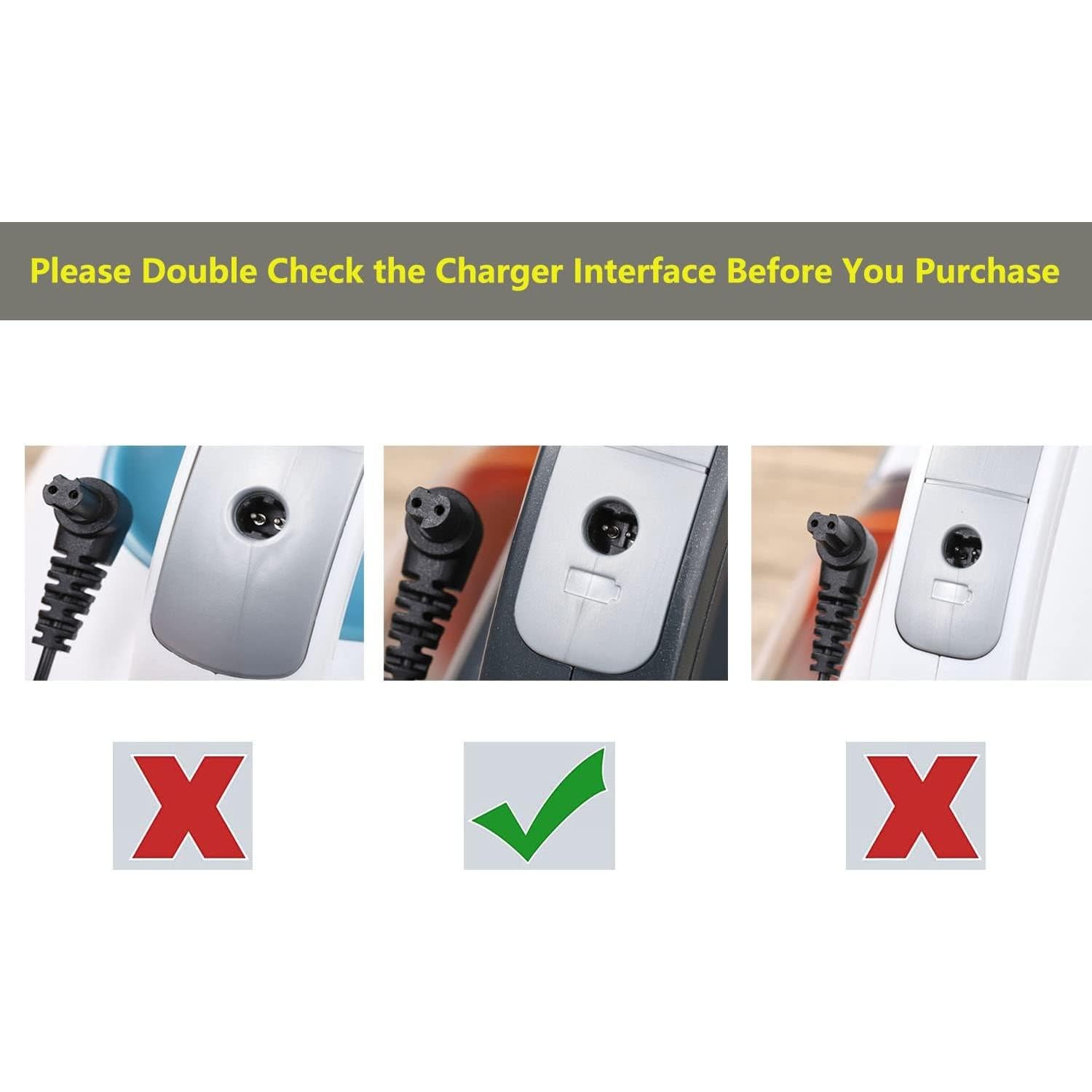 Cargador de Aspiradora Inalámbrica Black+Decker 23V Adaptador