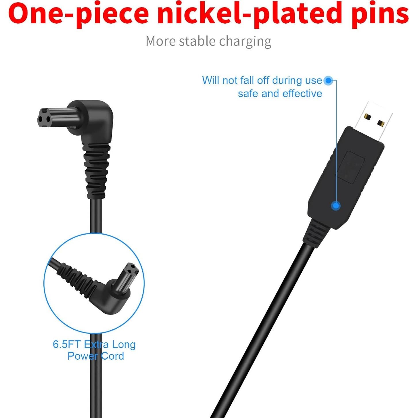 Cable Cargador MEROM para Destornillador Black & Decker