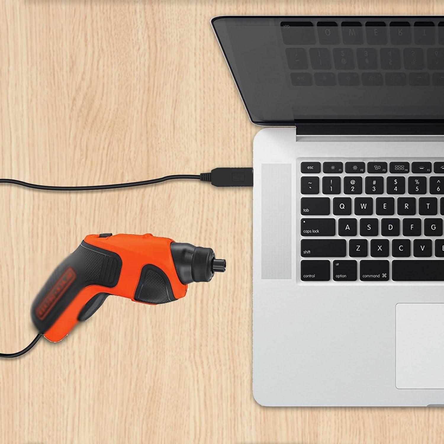 Cable Cargador MEROM para Destornillador Black & Decker