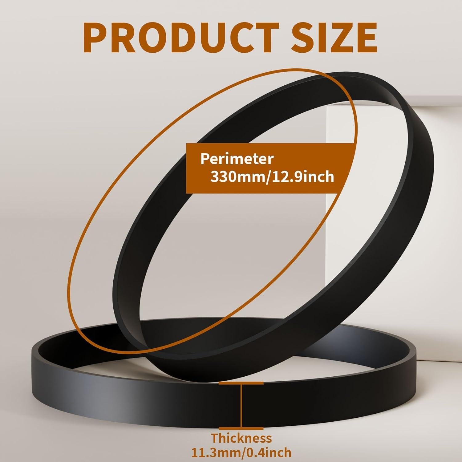 Correas de Aspiradora Black and Decker BDASV101/104 - 2 Piezas