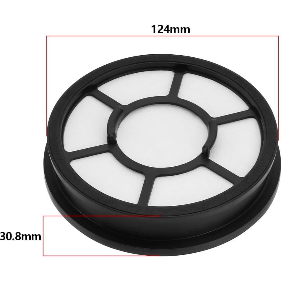 Filtro de Vacío Crear Idea Compatible Black & Decker 124mm