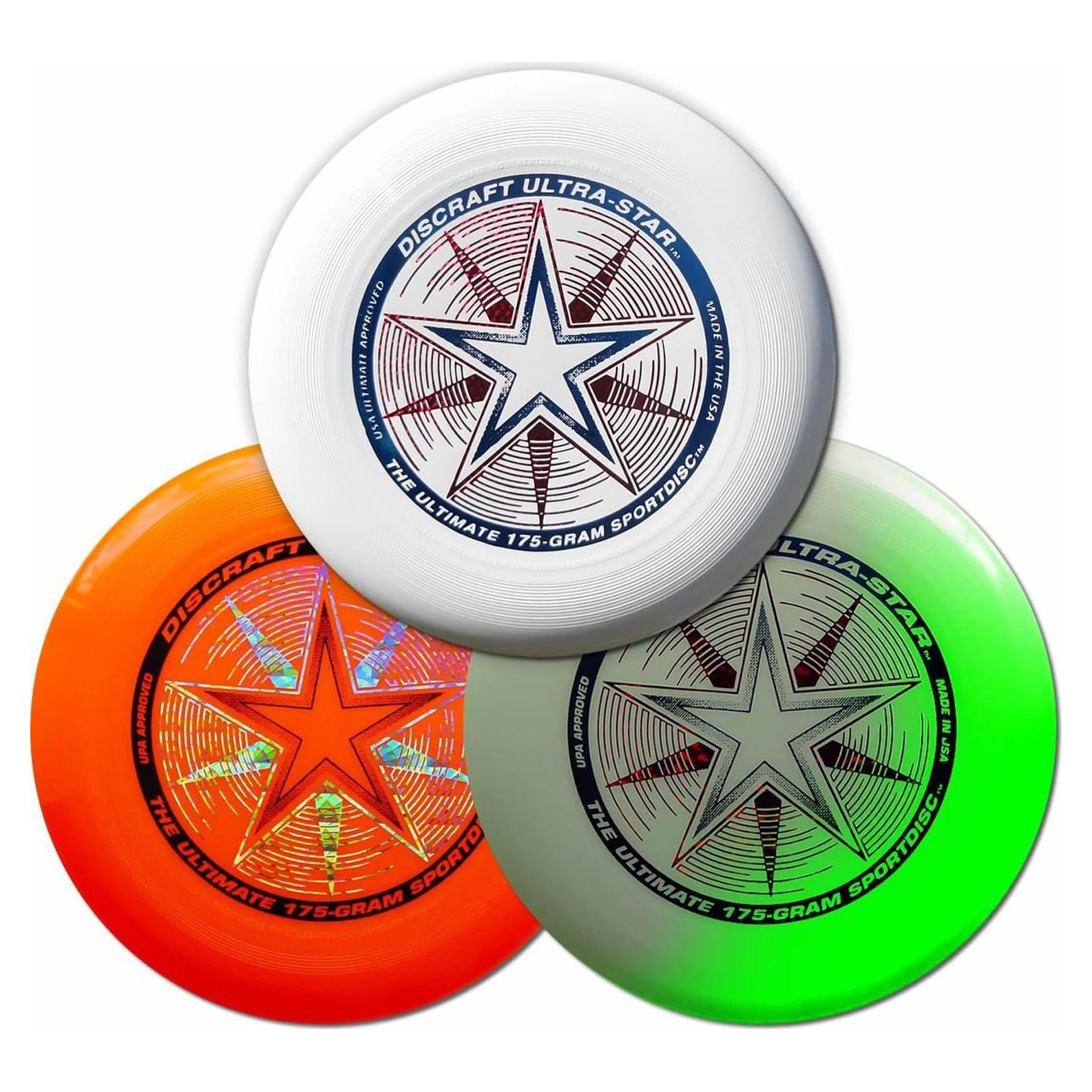 Discraft Disco Ultimate 175g - 3 Colores: Blanco, Naranja, Brillante