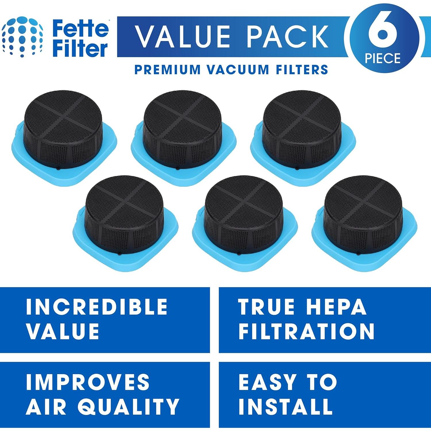 Filtros de Reemplazo Fette Filter HNVDF10 para BLACK+DECKER