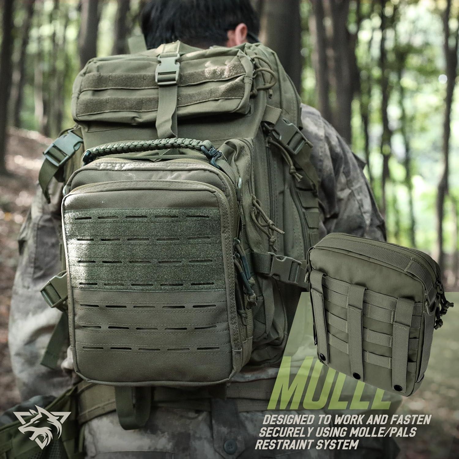 Bolsa Táctica WYNEX WY-0224RG Verde Ranger EDC Modular