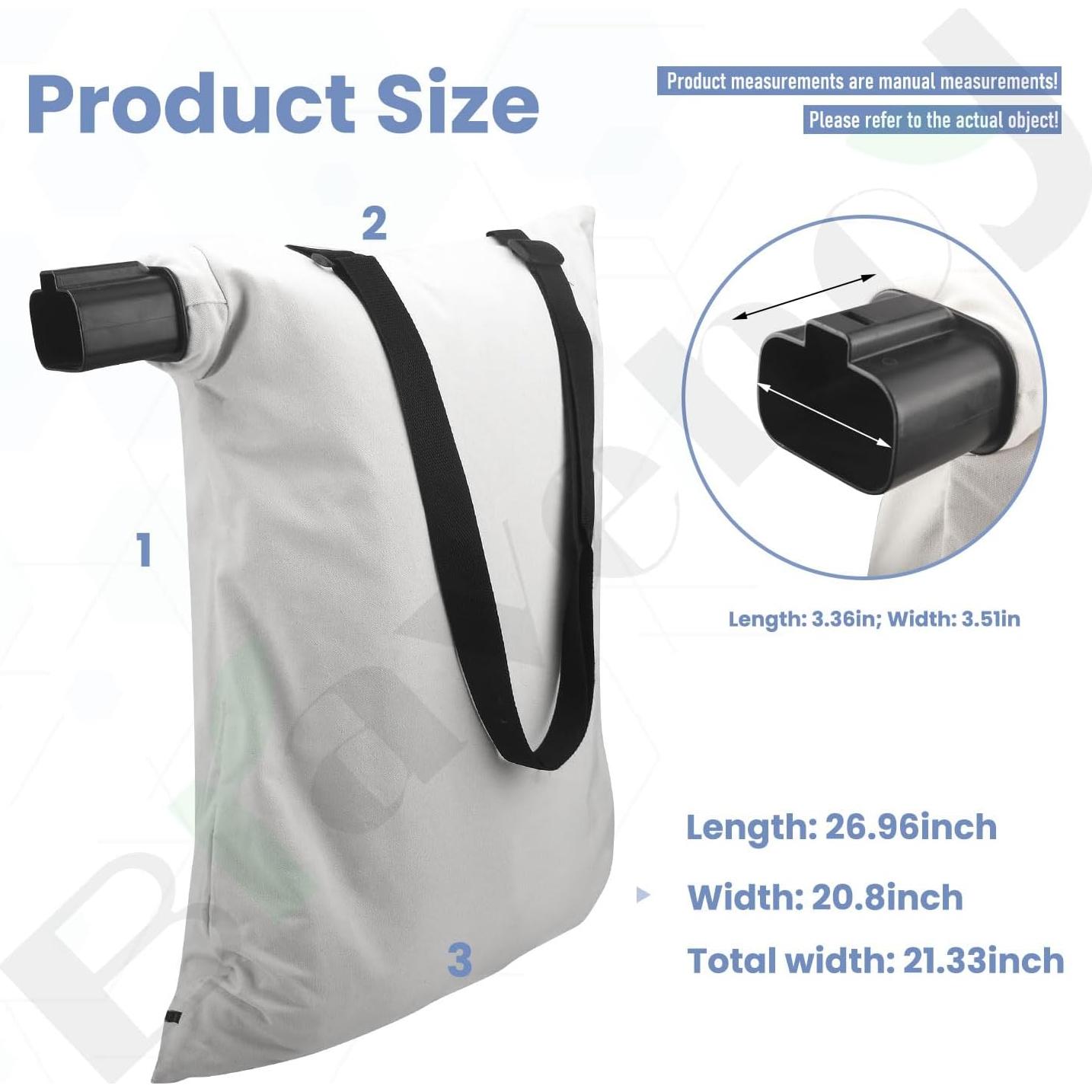 Bolsa de Soplador de Hojas Braveboy 90.85 Litros Compatible Black & Decker