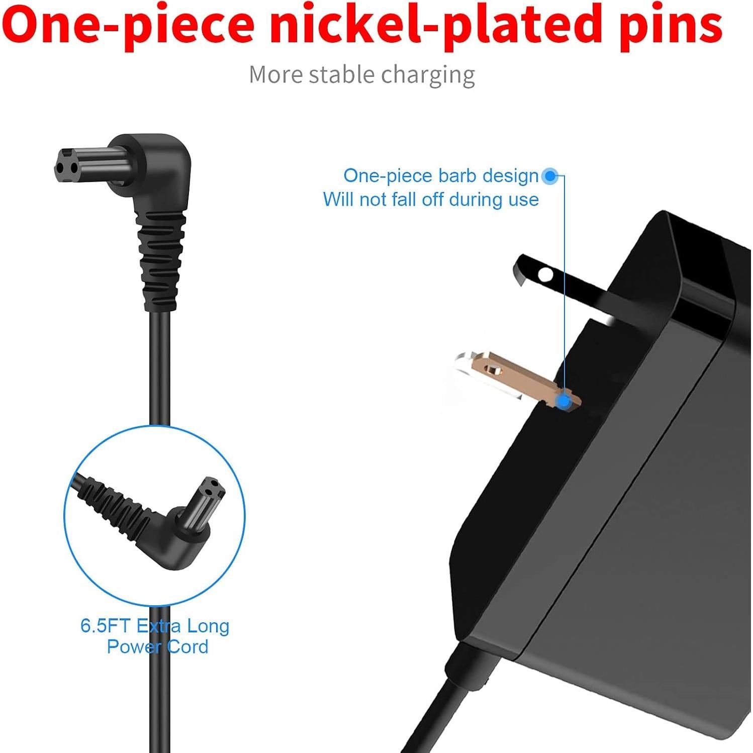 Cargador MEROM para Black & Decker LI3100 9V Reemplazo