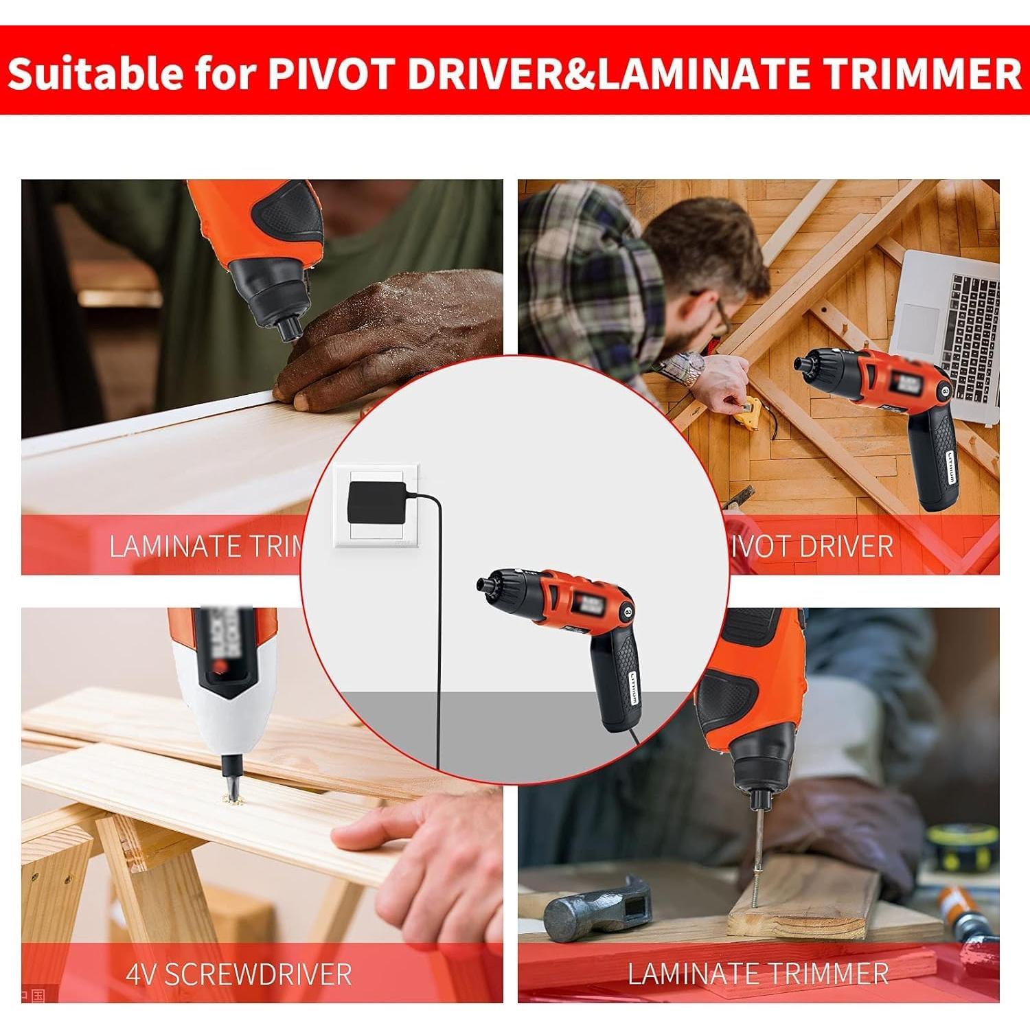 Cargador MEROM para Black & Decker LI3100 9V Reemplazo