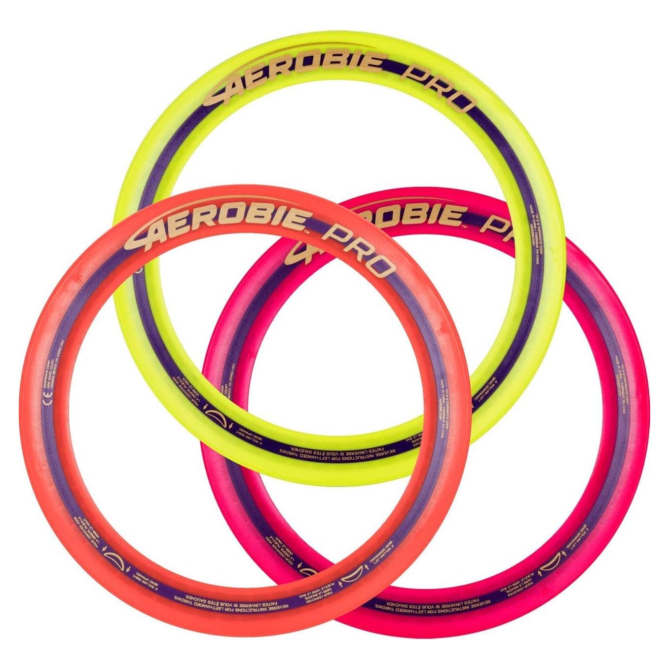 Anillo Pro Aerobie - Juego de 3 colores variados