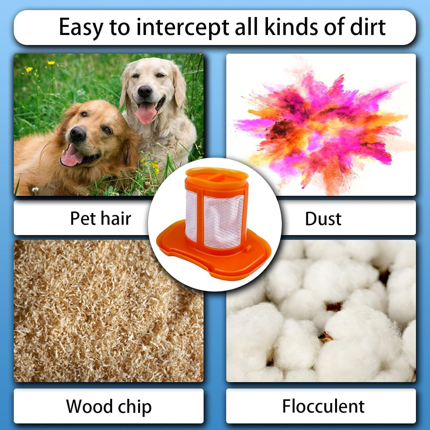 Paquete de 2 Filtros Aolleteau HHVKF10 para Black & Decker