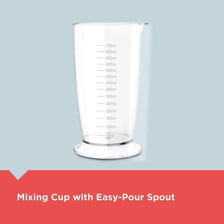 Batidora de Inmersión Black+Decker HB2401B 200W 2 Velocidades