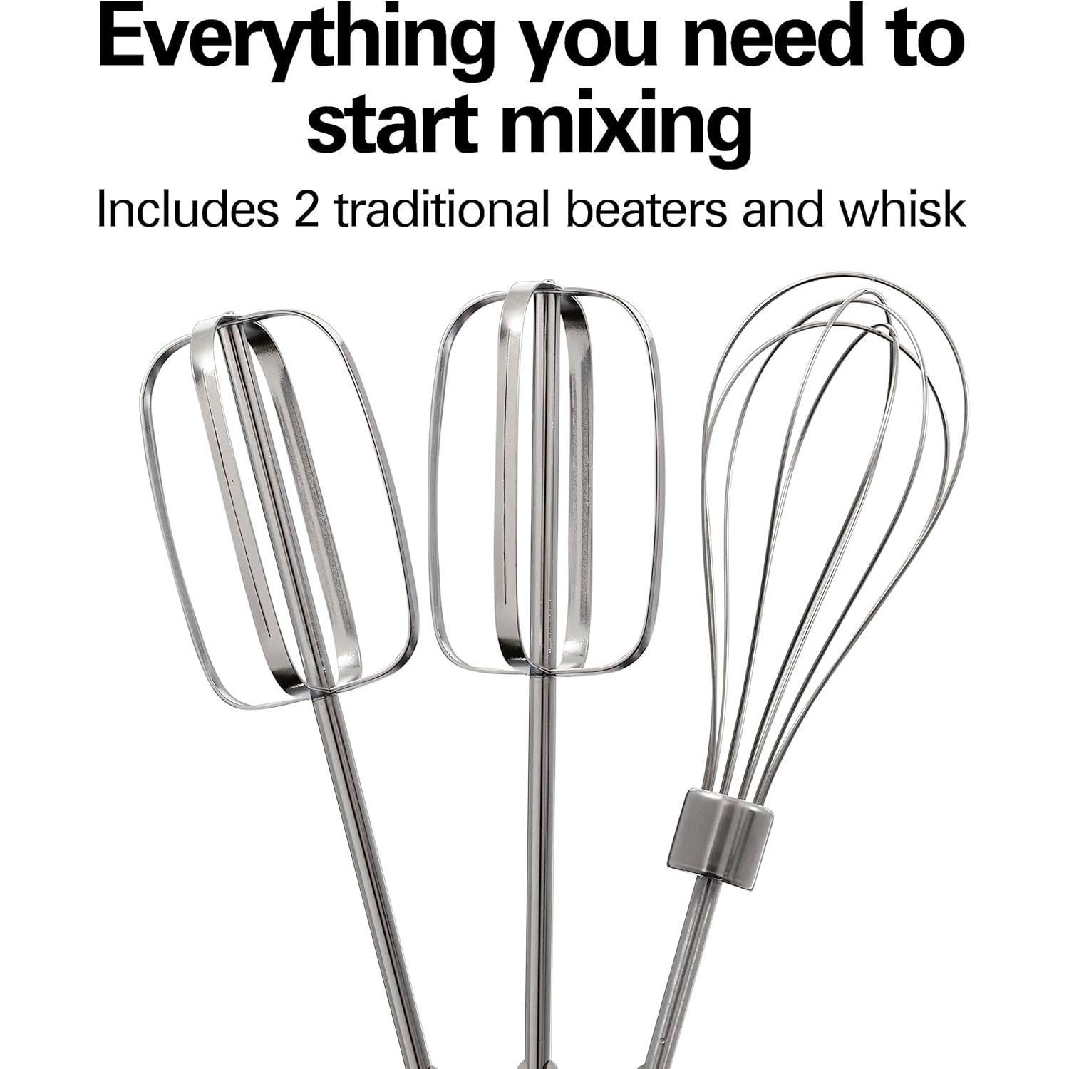 Batidora de Mano Hamilton Beach 6 Velocidades 300W Negra