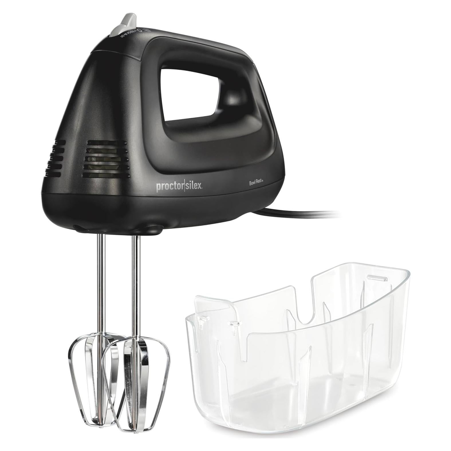 Mezclador de Mano Proctor Silex 5 Velocidades 215W Negro