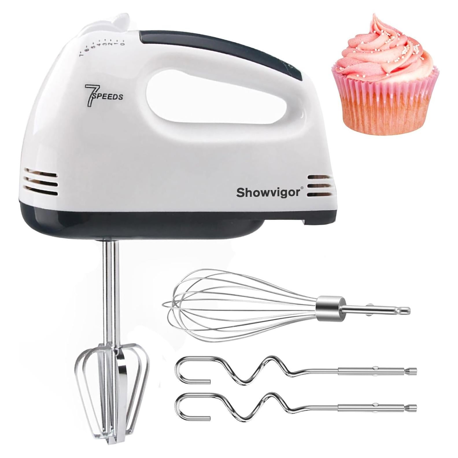 Batidora de Mano Showvigor 133 7 Velocidades 5 Accesorios