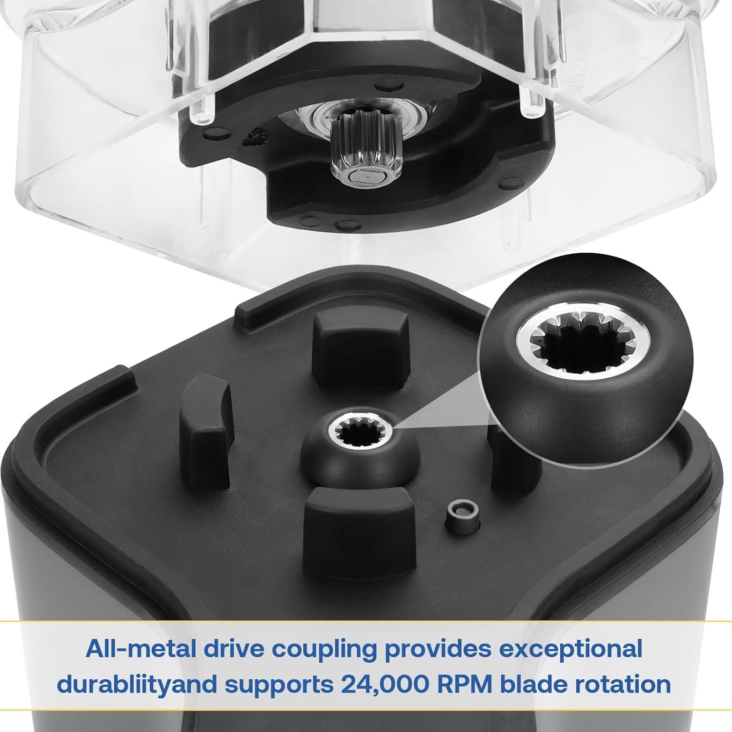 Licuadora CRANDDI K85 2,2L 1500W 9 Velocidades Gris