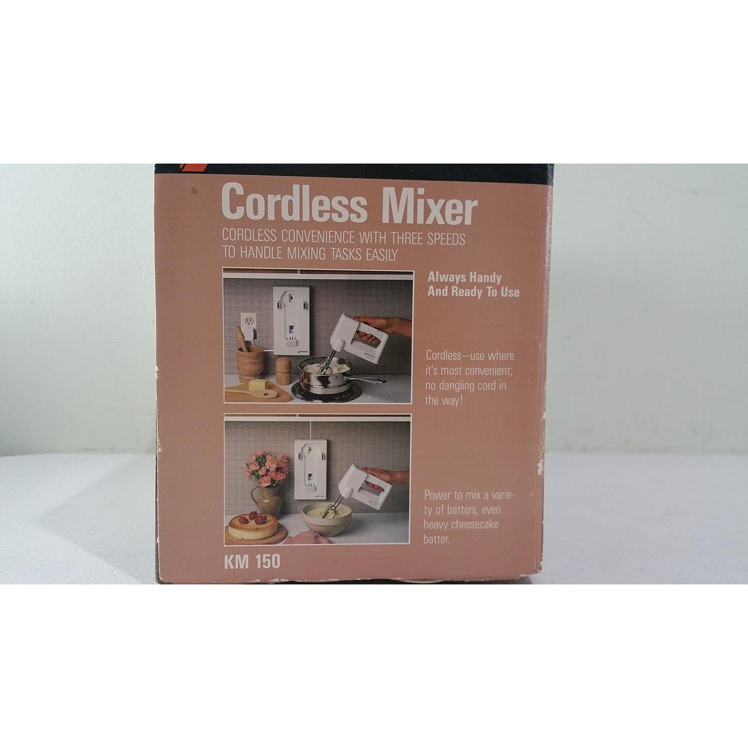 Mezclador Inalámbrico Black+Decker KM Acero Inoxidable