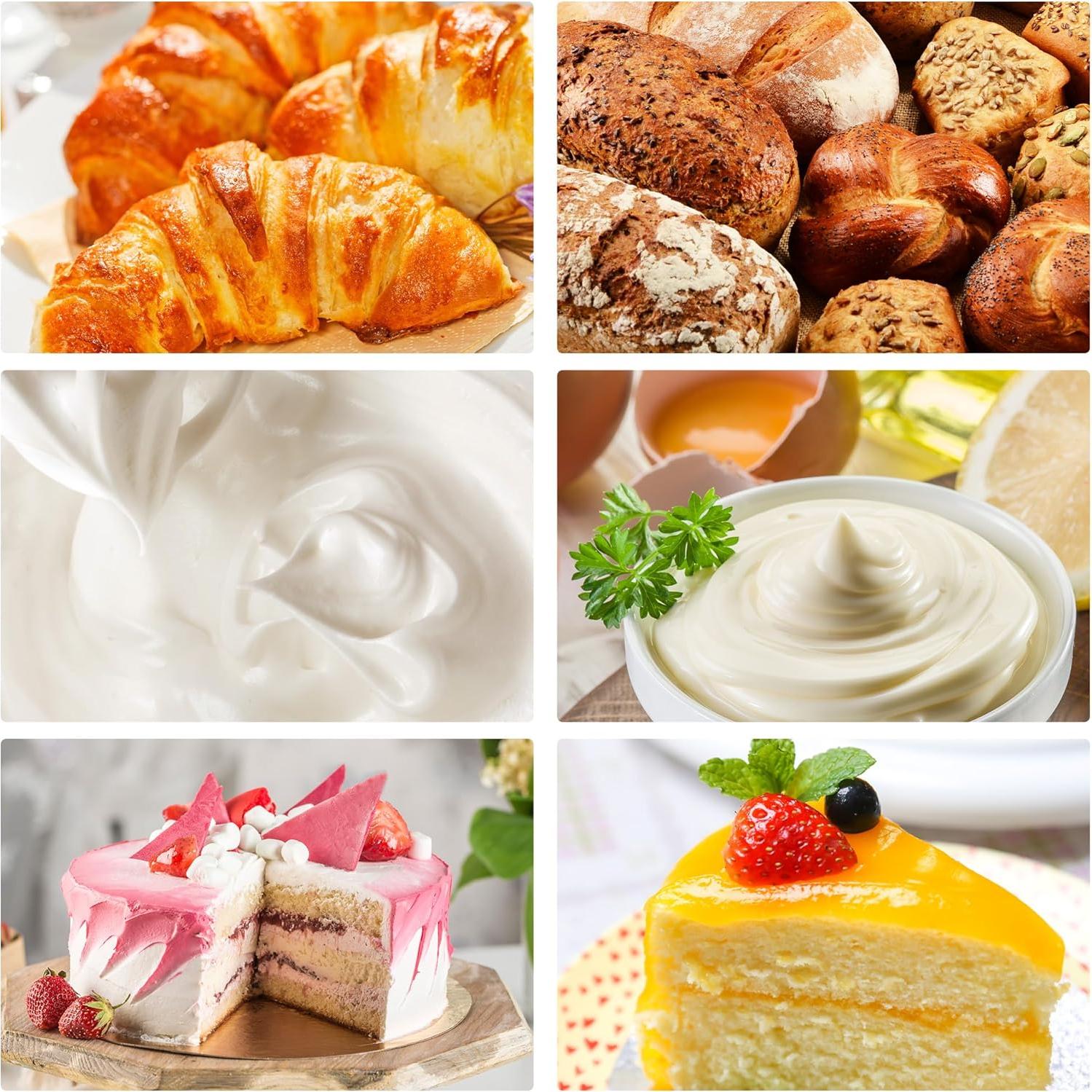 Batidora de Pie Eléctrica Biolomix BM-601 6.16L 6 Velocidades