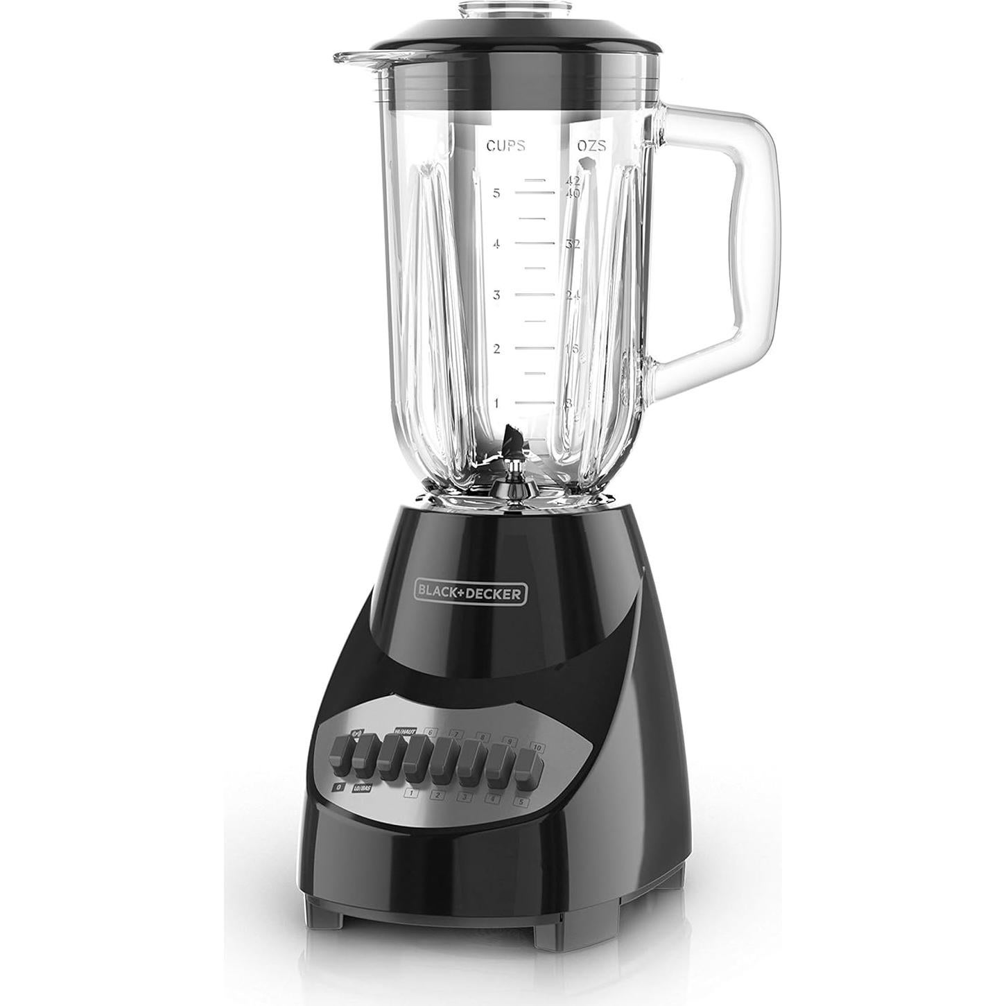 Licuadora BLACK+DECKER 10 Velocidades Tarros de 1.13L y 1.42L