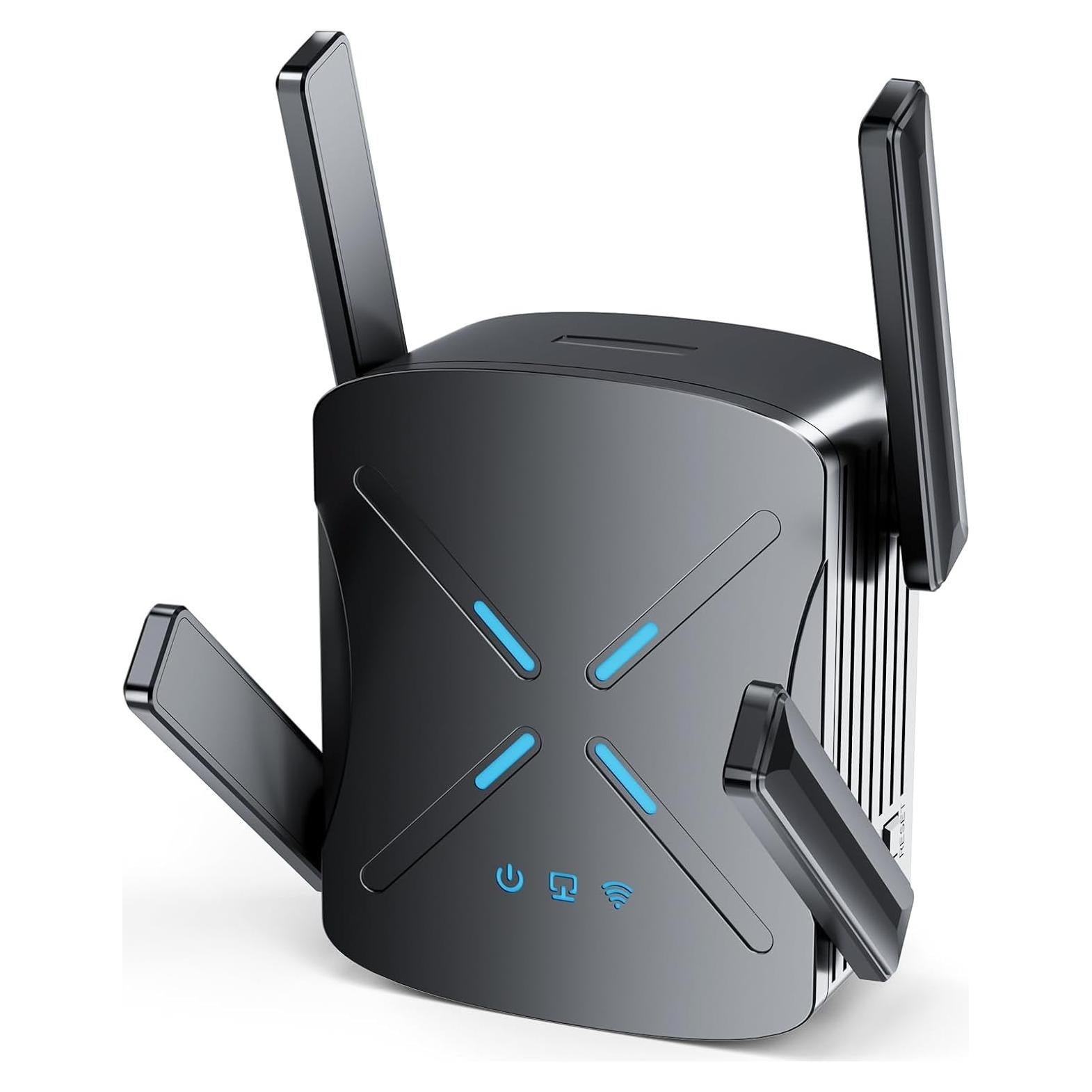 Extensor de señal WiFi 6 Drunken 2025, doble banda, 1115 m²