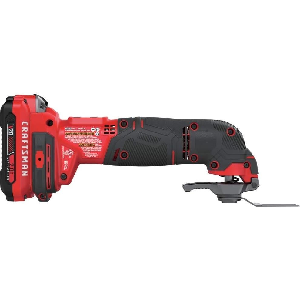 Herramienta Oscilante Inalámbrica CRAFTSMAN V20 Kit 16 Piezas