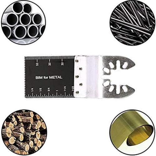 50 Hojas de Sierra Oscilante Bi-Metal Diagtree 16cm Duraderas