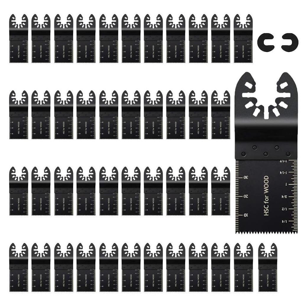 Cuchillas Oscilantes Intpro 40 Piezas Compatible Multitool