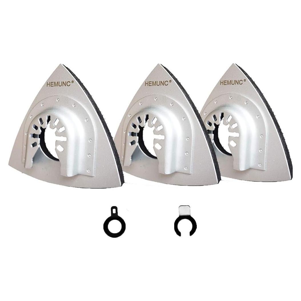 Pad de Lijado Triangular HEMUNC 80x80mm 3PCS Compatible